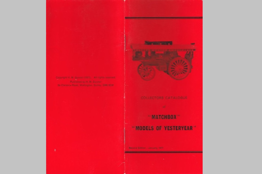 Collectors Catalogue of Matchbox Models of Yesteryear 2nd Edition